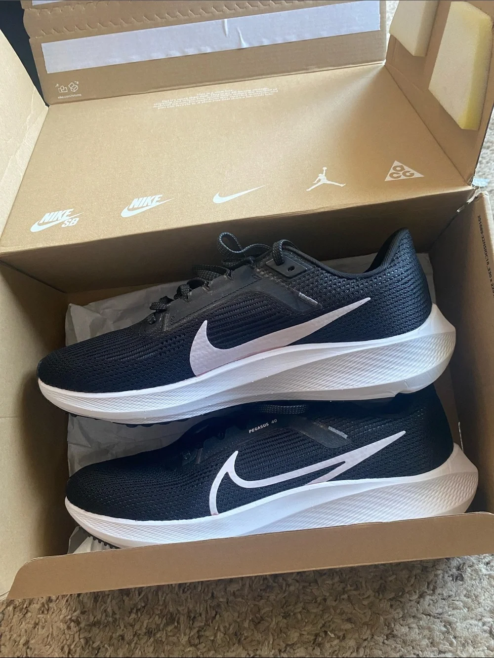 Nike Men's Black Running Shoes